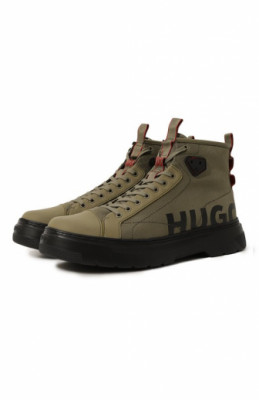 Комбинированные ботинки HUGO